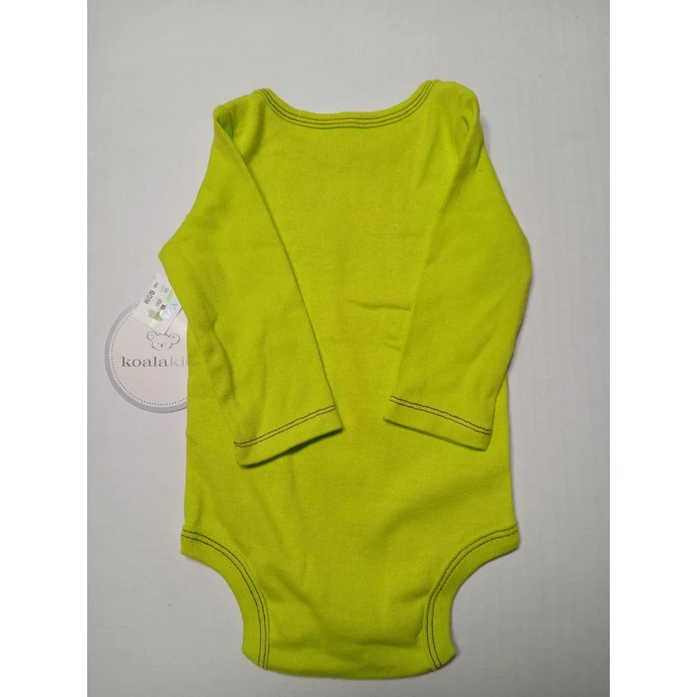 Koala Kids Infant Frankenstein Halloween Bodysuit & Cotton Casuals Socks 6-Pack